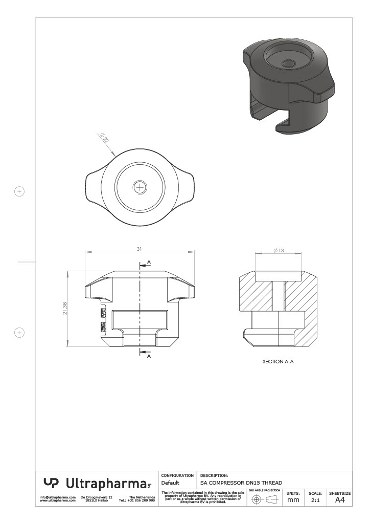 DN15 THREAD Compressor