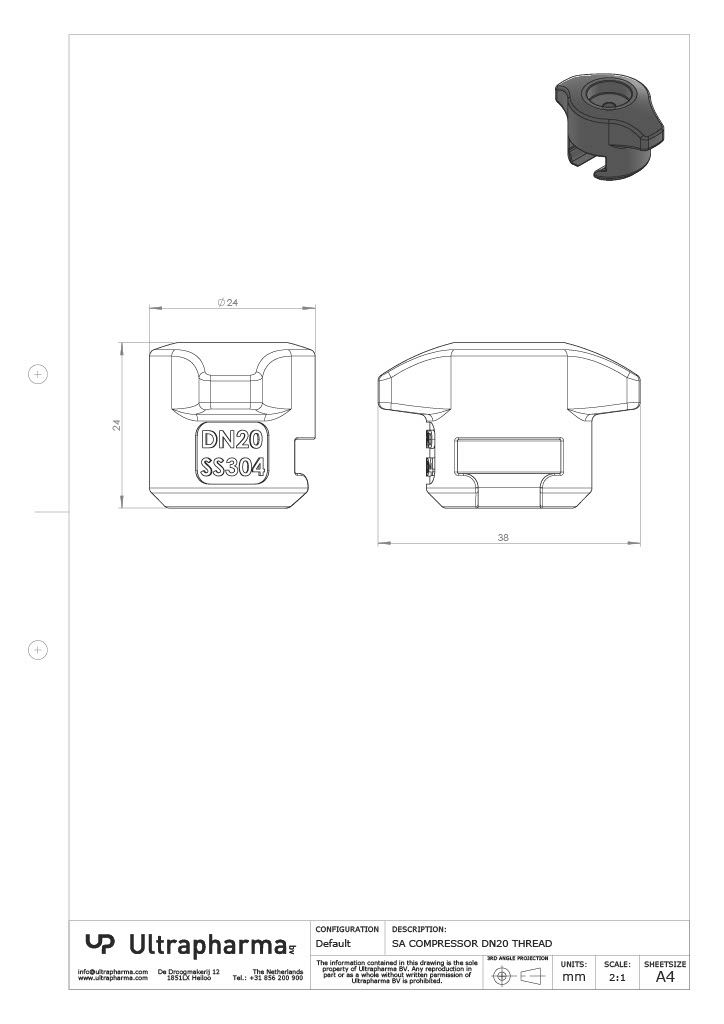 DN20 THREAD Compressor