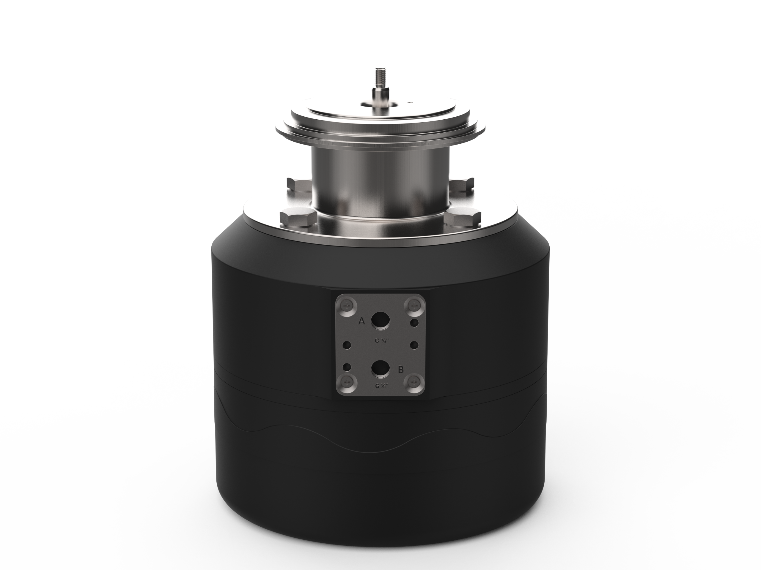 Mounted DN51 (Actuator + Adapter)