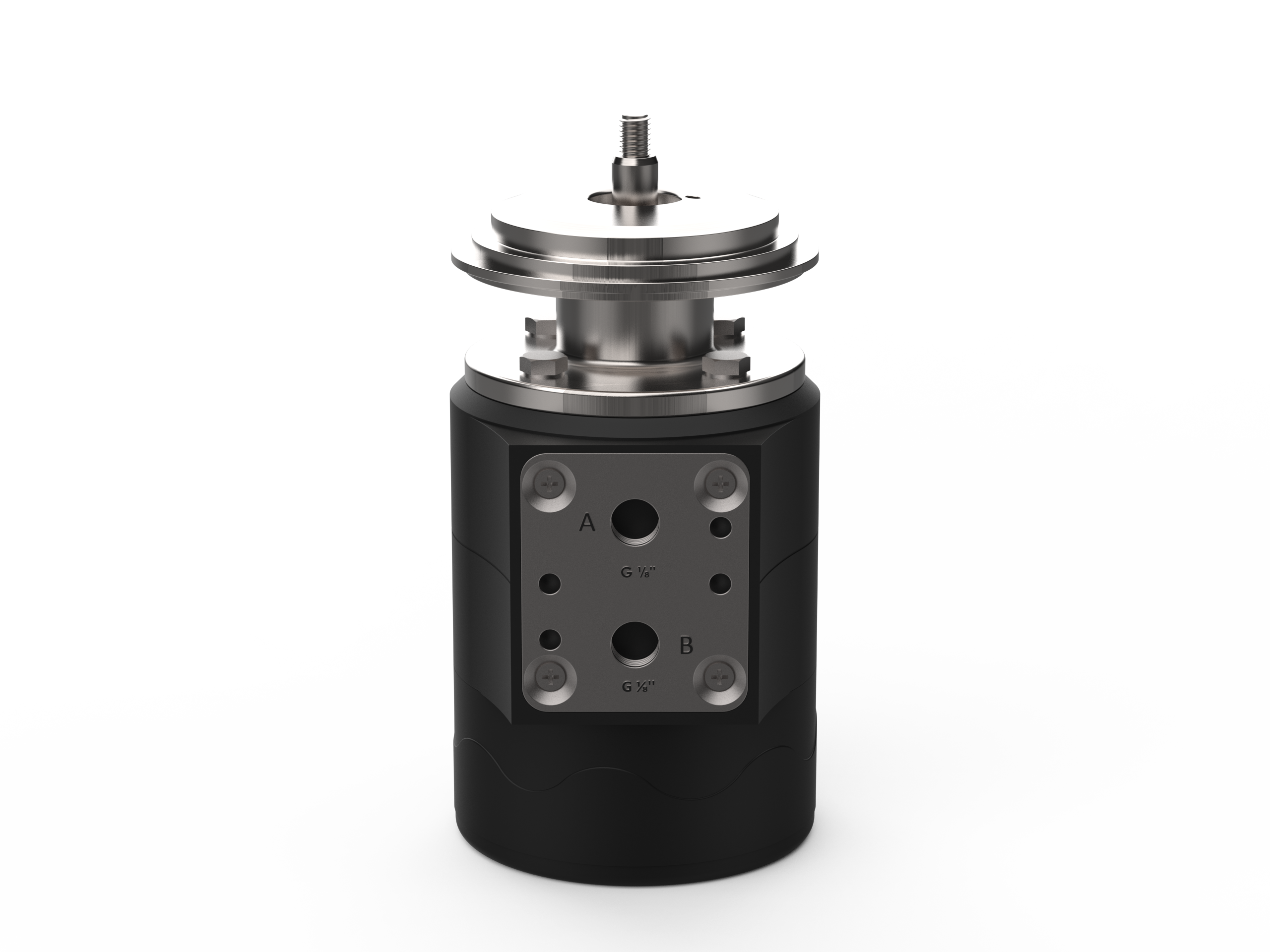 Mounted DN25 (Actuator + Adapter)