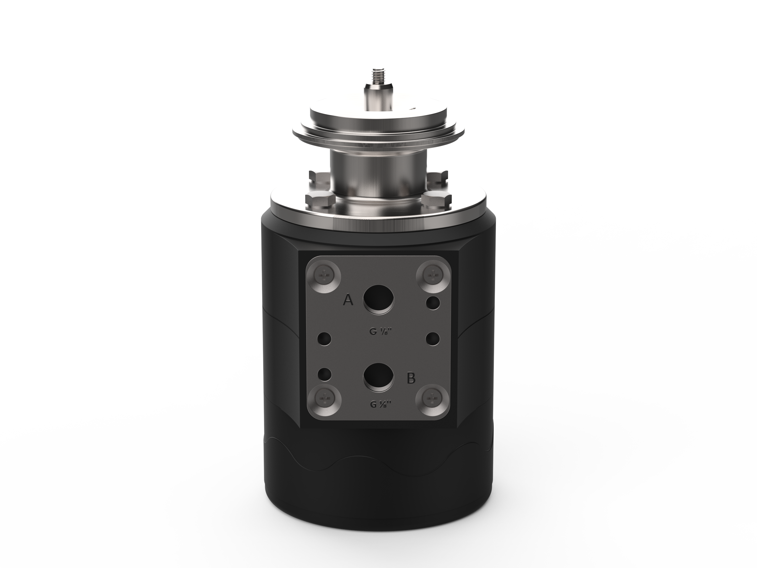 Mounted DN18 (Actuator + Adapter)