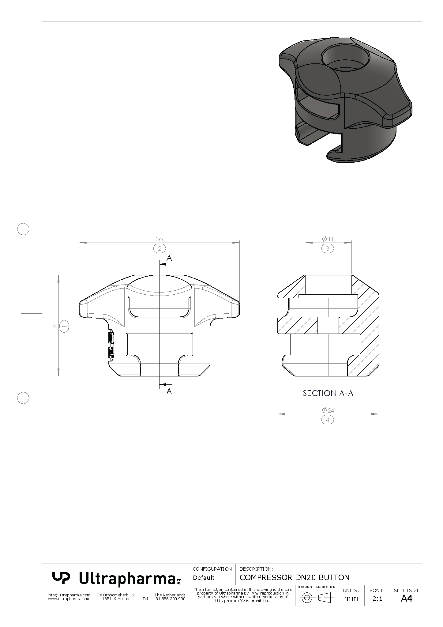 DN20 BUTTON Compressor